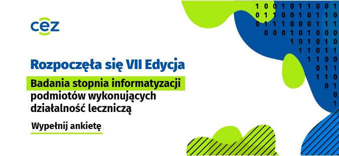 grafika: Badanie stopnia informatyzacji podmiotów wykonujących działalność leczniczą